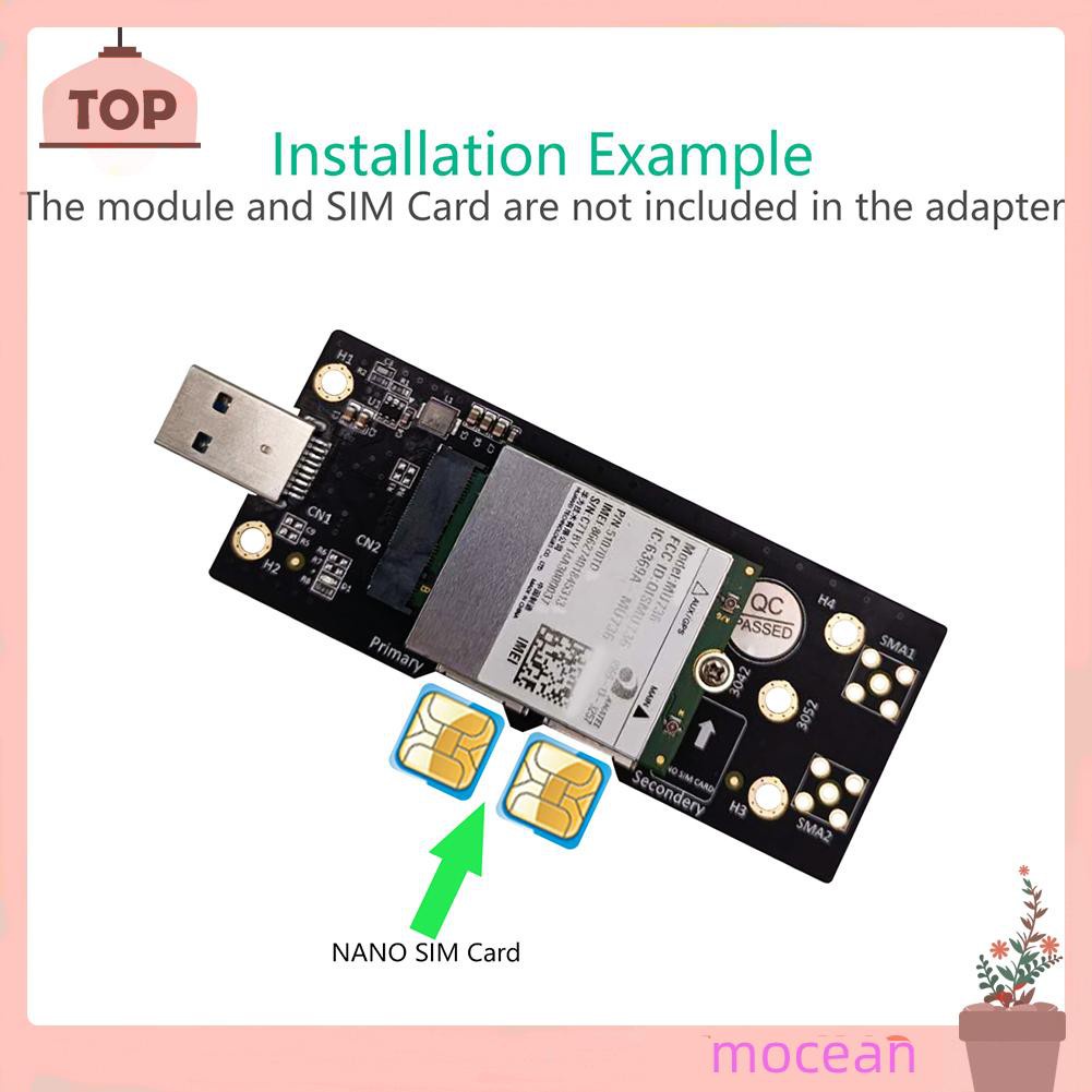Mocean Đầu Chuyển Đổi Ngff M2 Sang Usb 3.0 Cho 3g / 4g / 5g | BigBuy360 - bigbuy360.vn