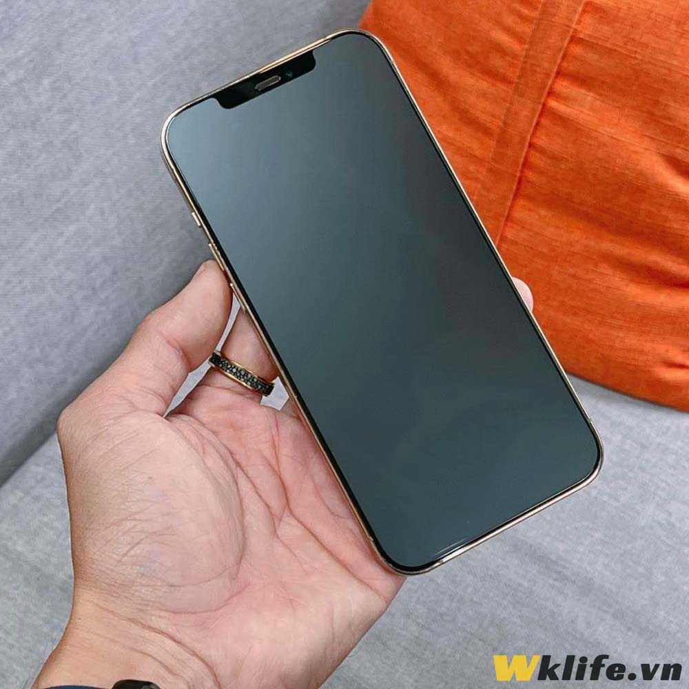 Cường Lực Nhám Chống Bám Vân Tay Benks Full Màn Bo Cạnh Kèm Khung Hỗ Trợ Dán