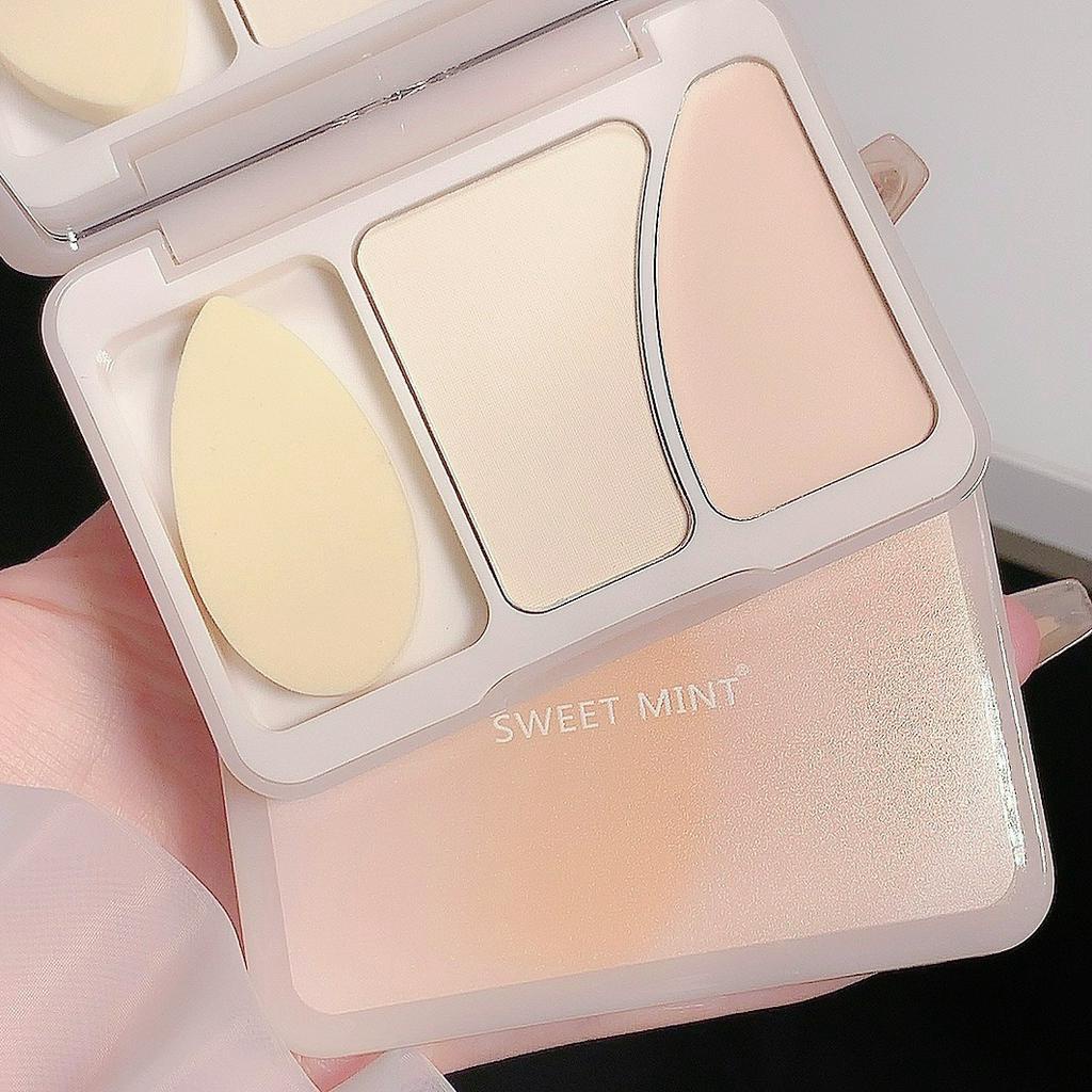 Kem Che Khuyết Điểm SWEETMINT Bắt Sáng Dưỡng Ẩm Chống Thấm Nước Che Phủ Quầng Thâm Và Vết Đốm Trên Da