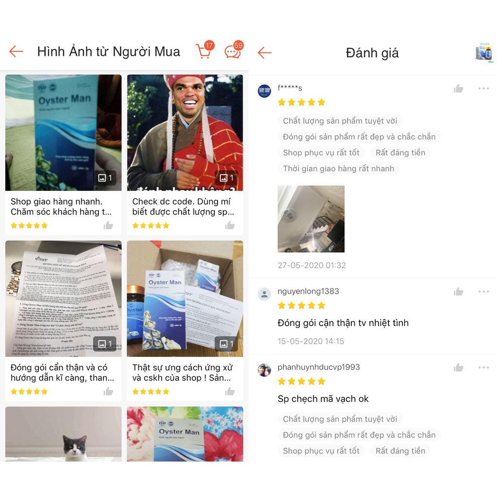 Tăng Cường Sinh Lý Nam Oyster Man (Hộp 60 viên) Cải Thiện Xuất Tinh Sớm, Yếu Sinh Lý, Rối Loạn Cương Dương | BigBuy360 - bigbuy360.vn