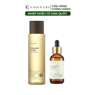 Bộ đôi Toner Diếp Cá 200ml Và Serum Diếp Cá All Natural 55ml Cấp Nước, Se Khít Lỗ Chân Lông, Dưỡng Sáng Da