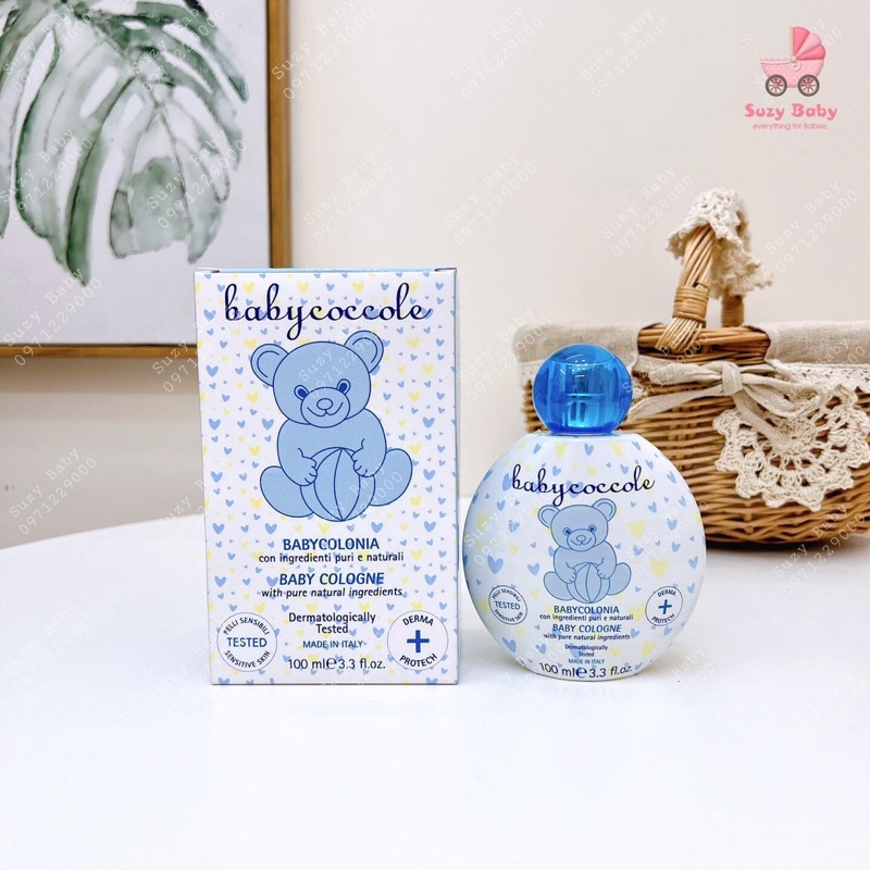 Nước hoa chiết xuất hoa sen Babycoccole 0m+ an toàn cho bé sơ sinh 100ml