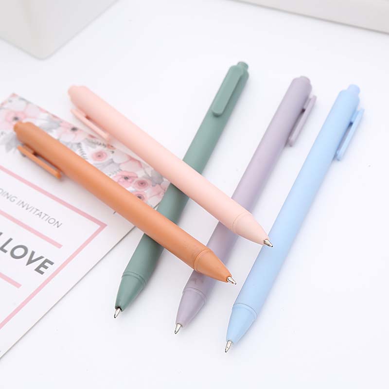 Bút Mực Gel Mực Đen Ngòi 0.5mm Có Thể Thu Gọn Tiện Dụng