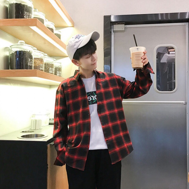 Áo khoác sowmi unisex form rộng CARO nam nữ phong cách ulzzang Wind | BigBuy360 - bigbuy360.vn