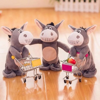 Chú lừa donkey biết nói ( nhại lại ), biết đi, biết hát