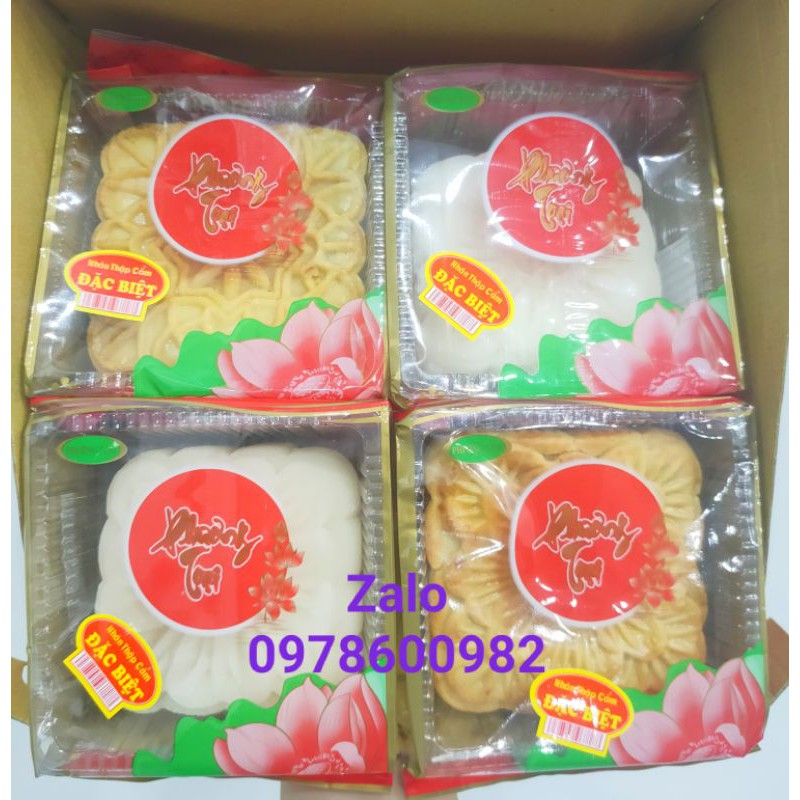 Bánh trung thu nhà làm thơm ngon ko chất bảo quản size lớn 300g