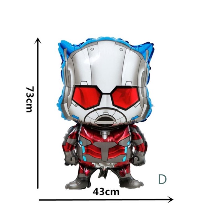 Bong bóng Tráng Nhôm hình Chuột, Mèo , Siêu Nhân, Siêu Anh Hùng, Ngựa Một Sừng Bong bóng trang trí sinh nhật hoạt hình