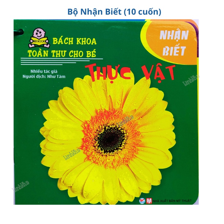 Sách Bách Khoa Toàn Thư - Nhận Biết - Dạng Tập Mỏng Xâu Khoen Cho Các Bé Nhỏ