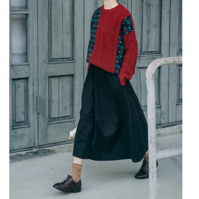 Chân váy boho dáng dài