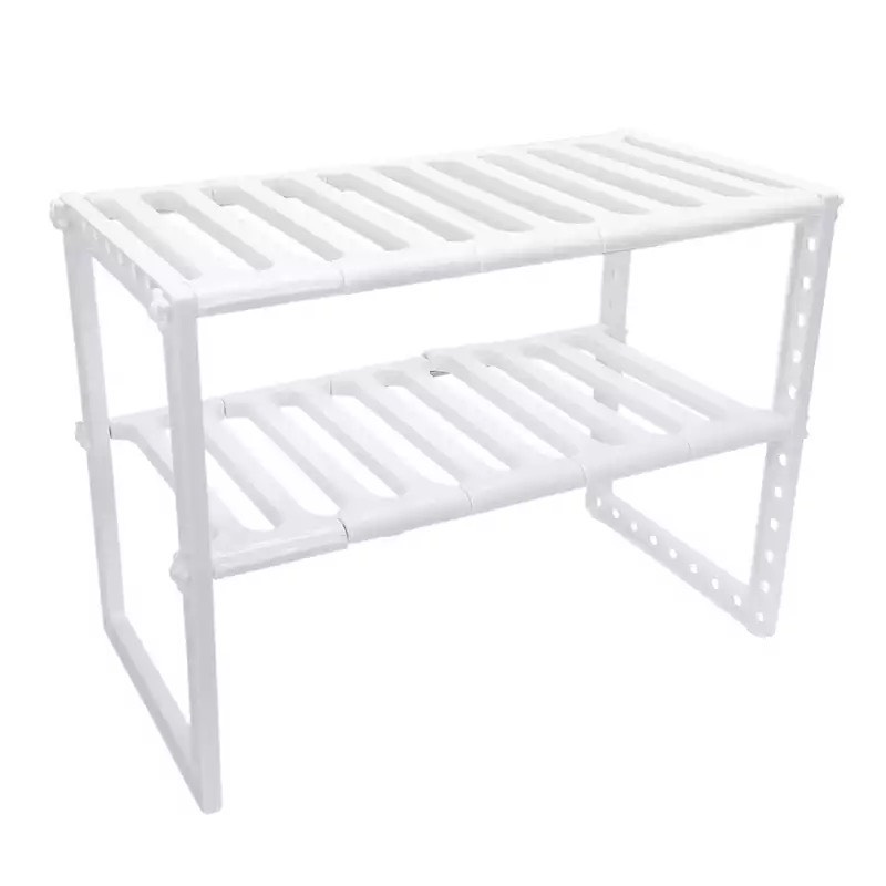 Kệ Gầm Bếp Kệ Để Đồ Nhà Bếp, Để Đồ Gầm Trạn 2 Tầng Đa Năng Giá để xoong nồi và đồ dùng phòng bếp Tiện Lợi Chắc Chắn