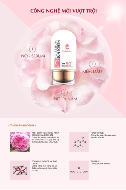 kem chống nắng kiềm dầu beauskin mẫu mới( hàng cty )