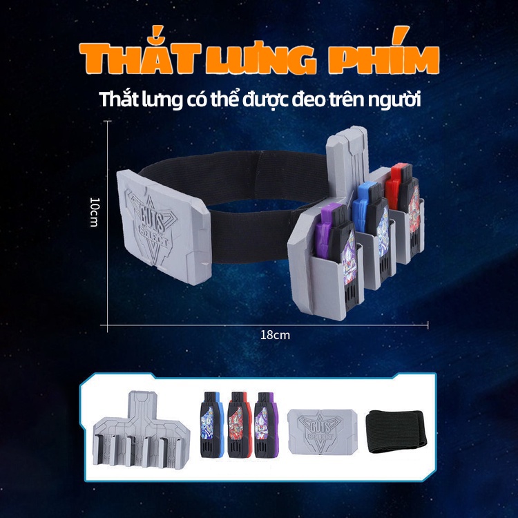 Ultraman Trigger: New Generation Tiga GUTS Siêu nhân điện quang Đồ chơi cậu bé biến hình thiết bị định hình đồ chơi cho bé trai