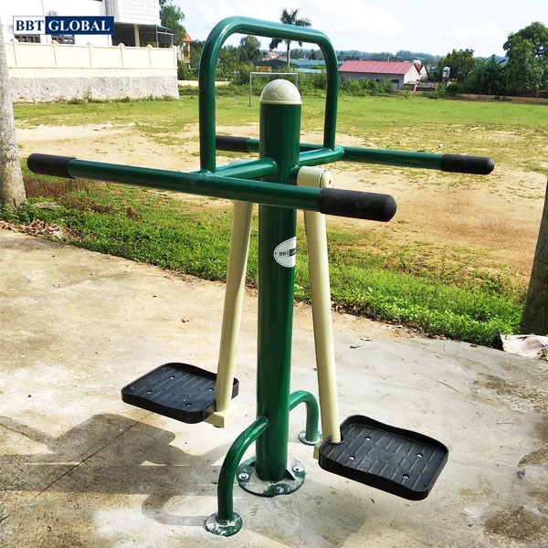 Máy tập thể dục ngoài trời BBT GLOBAL . tập lưng, tập hông KXJS-010