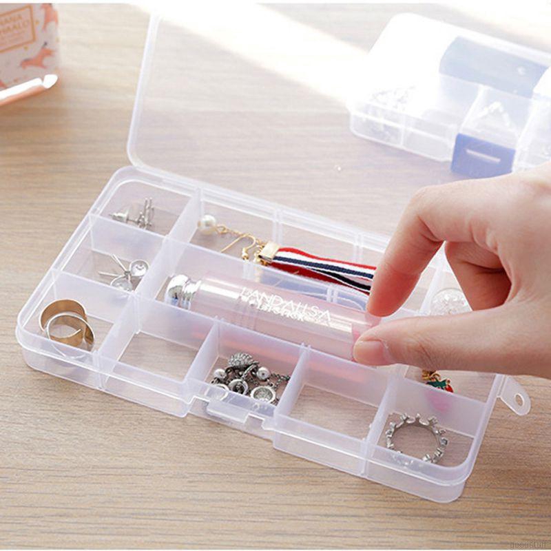 Ready Stock Convenient 10/15/24 Compartment Jewelry Box