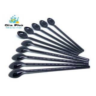 Bộ 10 muỗng sinh tố, cafe ĐEN cao cấp GIA PHÚ