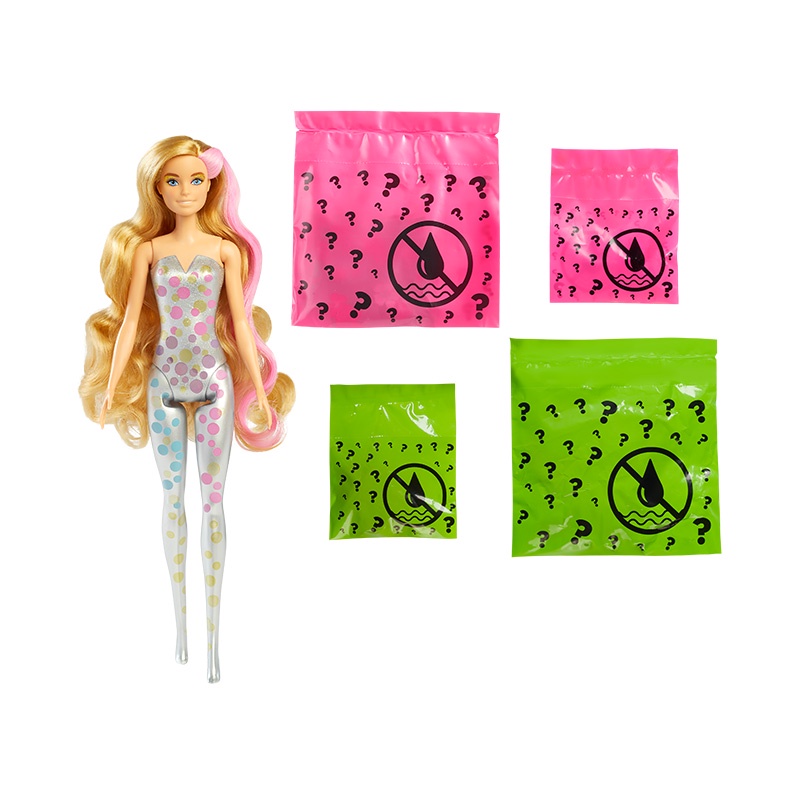 [Mã LIFEMKD3 giảm 100K đơn 499K] Búp Bê BARBIE Đổi Màu - Phiên Bản Confetti GTR96