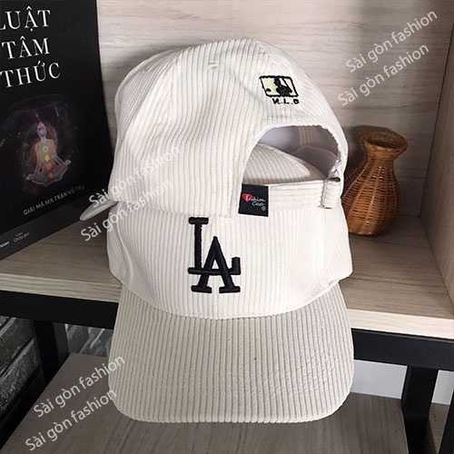 Mũ lưỡi trai nữ nam thêu chữ LA | Nón kết thời trang cao cấp phong cách thể thao Ulzzang form unisex SG106