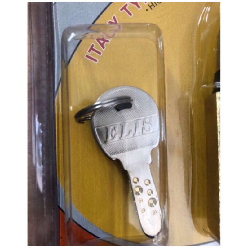Ổ khoá ELIS 70mm gồm 50 chìa khoá phụ ( chất liệu đồng )