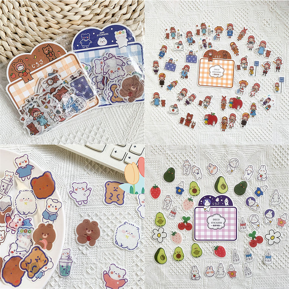 Nhãn dán giấy dùng trang trí thủ công độc đáo