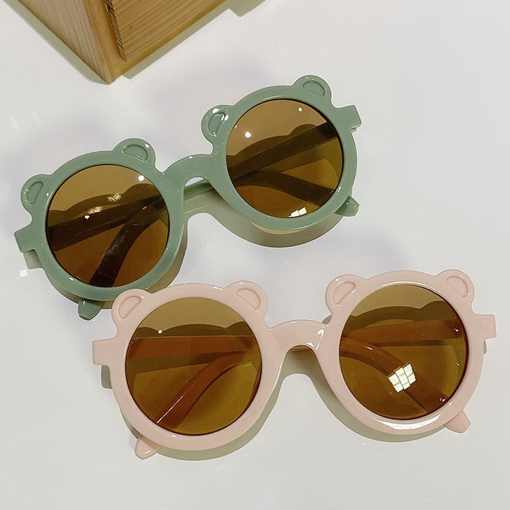 Kính Mát Tròn Phong Cách Hàn Quốc Cho Bé