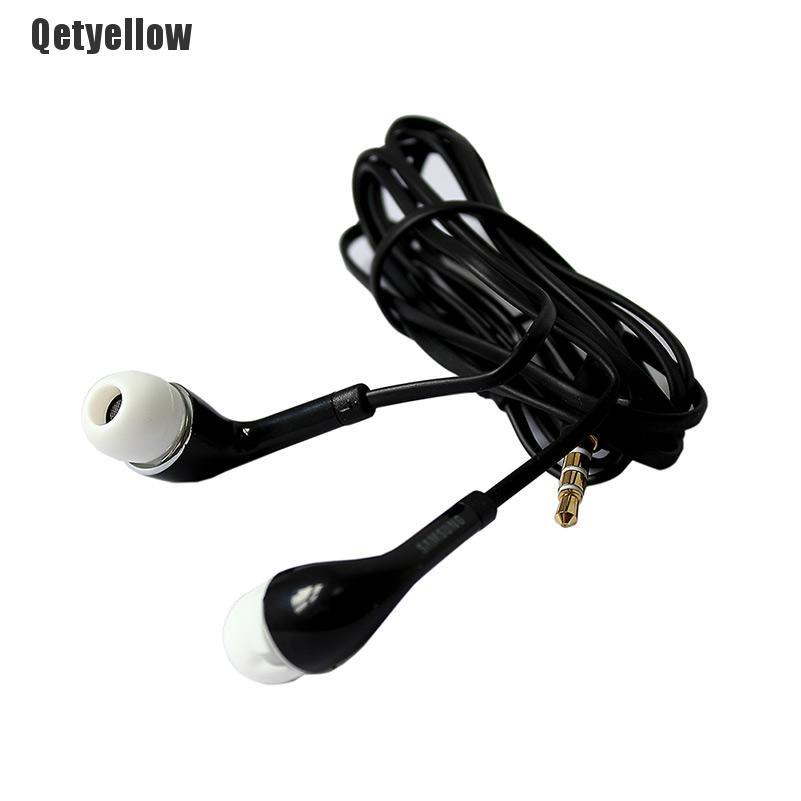 Tai Nghe Nhét Tai Màu Vàng Điều Chỉnh Âm Lượng Mic Cho Samsung Galaxy S3 S4 I9300
