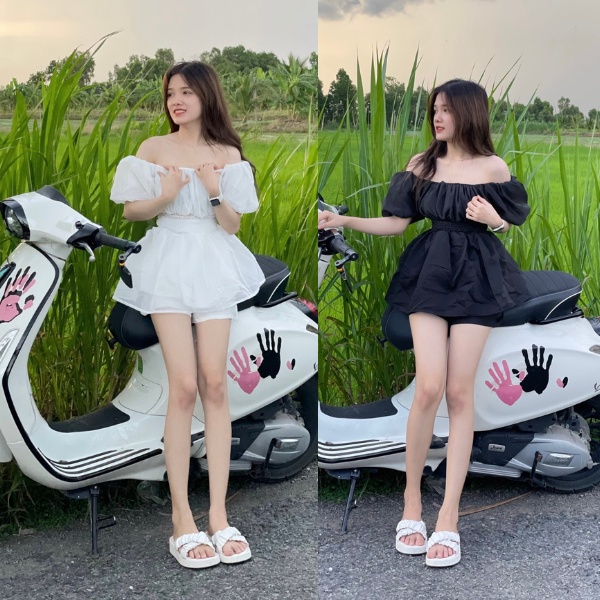 Váy ulzzang tiểu thư babydoll kèm quần cao cấp  PLS38