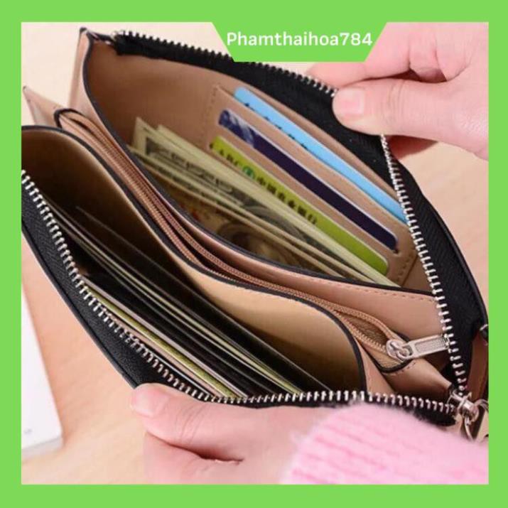 [HN Ship Hỏa Tốc] Ví Nữ Cầm Tay Đựng Điện Thoại Thời Trang (Sẵn 10 Màu) | BigBuy360 - bigbuy360.vn
