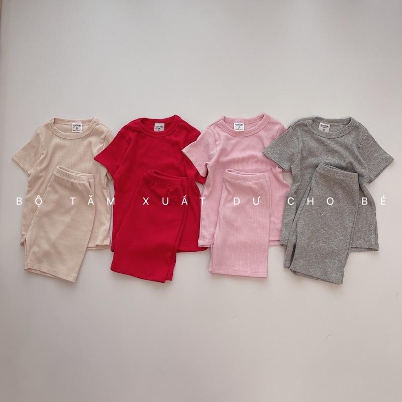 SET 4 BỘ TĂM TRƠN XUẤT DƯ SIÊU ĐẸP CHO BÉ