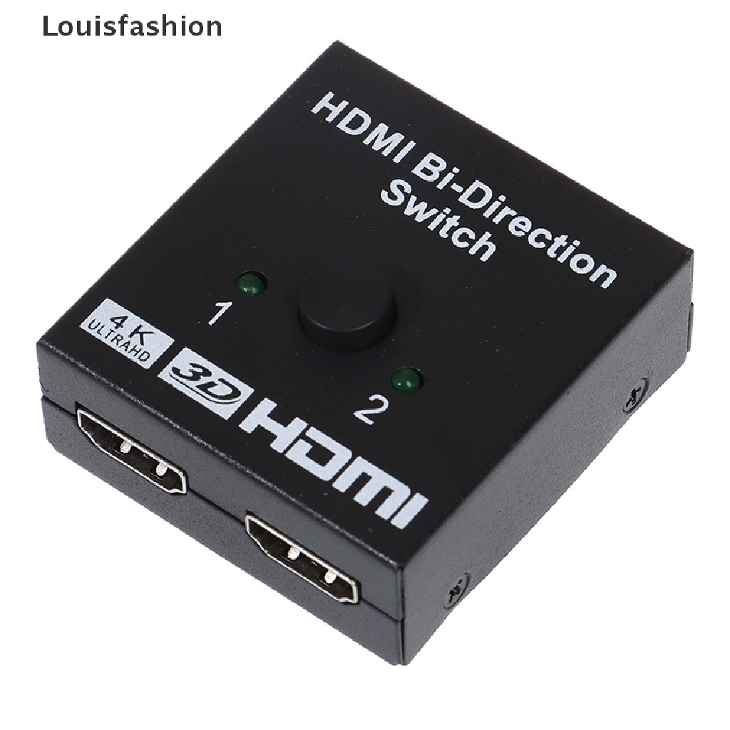 Bộ công tắc chia cổng HDMI hai chiều 2 trong 1 hỗ trợ 4K