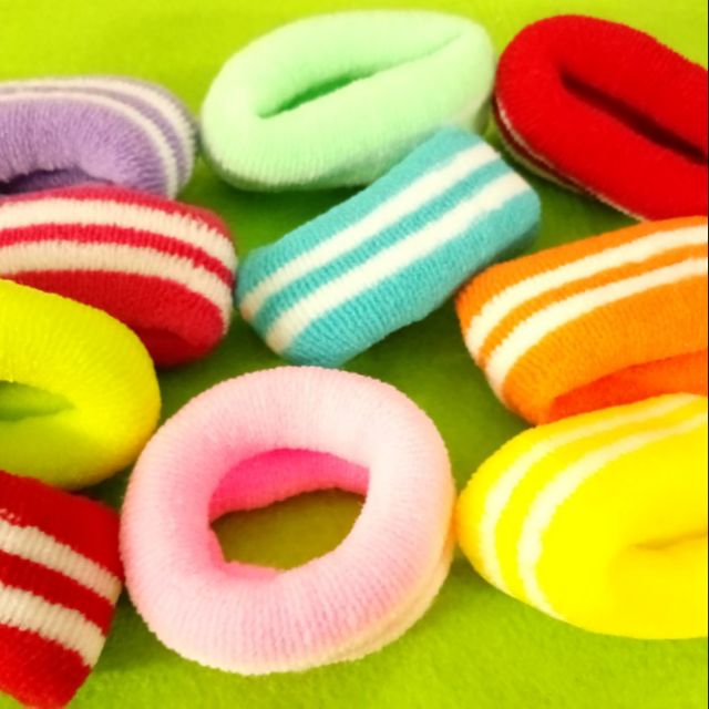 Combo 3 cột tóc. Màu ngẫu nhiên. Giá 10.000đ/3 cái