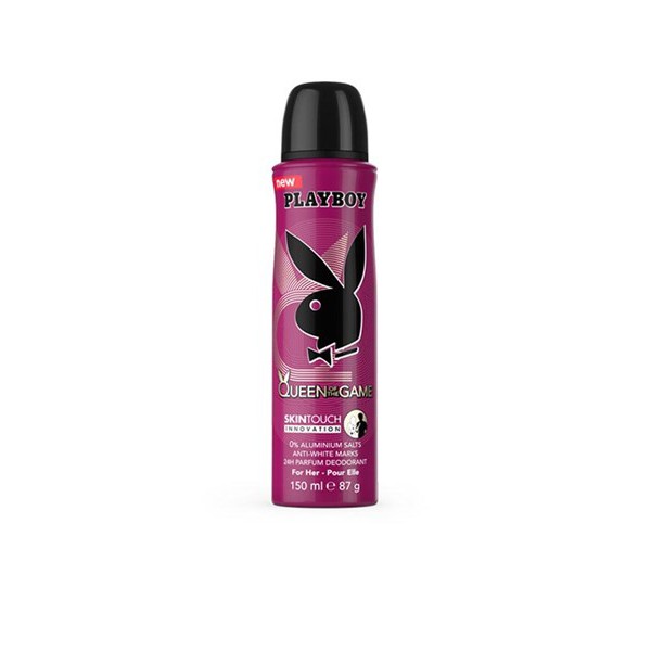 Xịt khử mùi nữ Playboy QUEEN OF THE GAME 150 ml
