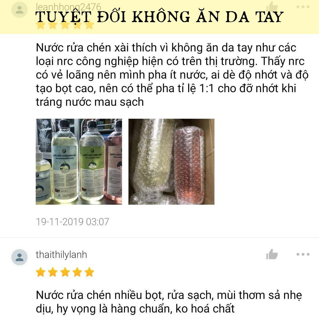 Nước rửa chén sinh học (có ưu đãi), nước rửa chén hữu cơ, Quê Một Cục, 1 lít