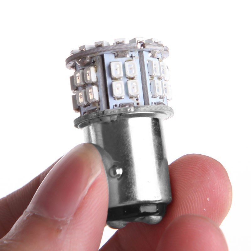Bóng đèn đuôi xe ô tô 1157 BAY15D 50 SMD 1206 LED DC 12V