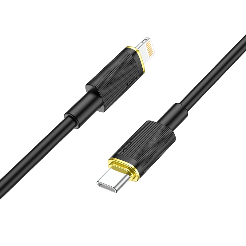 Dây cáp sạc nhanh HOCO. U109 20W PD USB C cao cấp an toàn thích hợp cho iPhone Mini 12 13 14 Pro Max