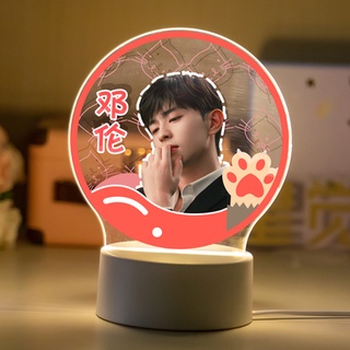 Đèn Led 3D Cổng Sạc USB Đặng Luân
