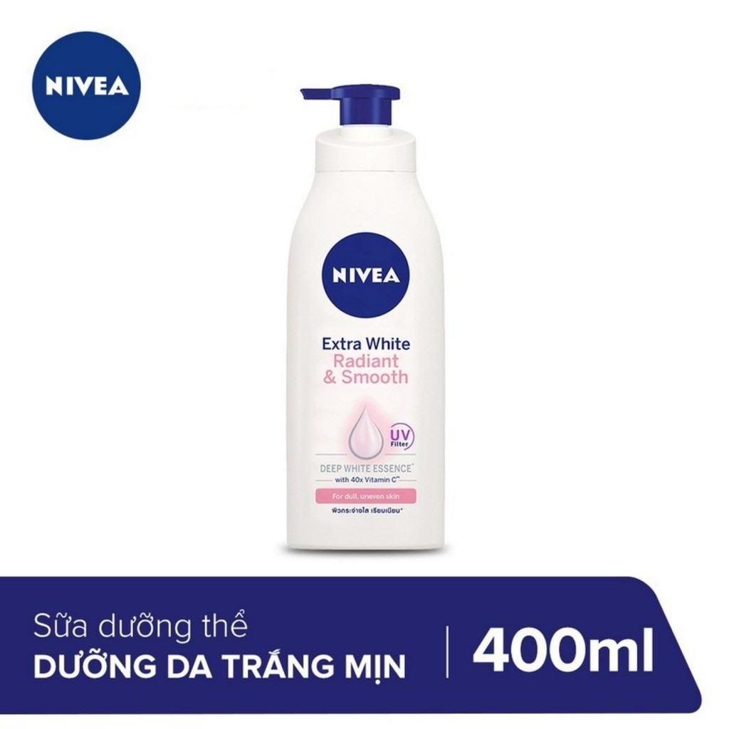 Sữa Dưỡng Thể Trắng Mịn Nivea 400ml