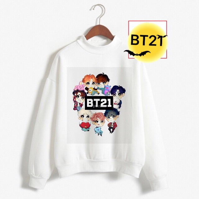 Áo nỉ sweater nam nữ BT.21 có bigsize đên hơn 100kg vải nỉ bông cao cấp