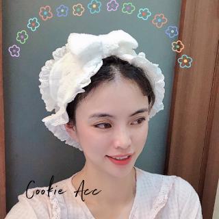 Băng Đô Cài Tóc Đính Nơ Thời Trang Hàn Quốc Phụ Kiện Khí Chất Ngọt Ngào