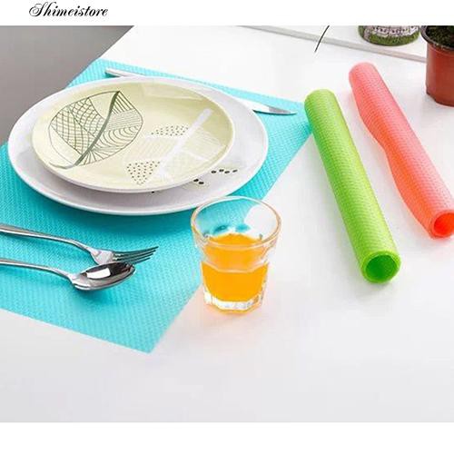 Set 4 tấm lót EVA bền bỉ kháng khuẩn khử mùi cho tủ lạnh