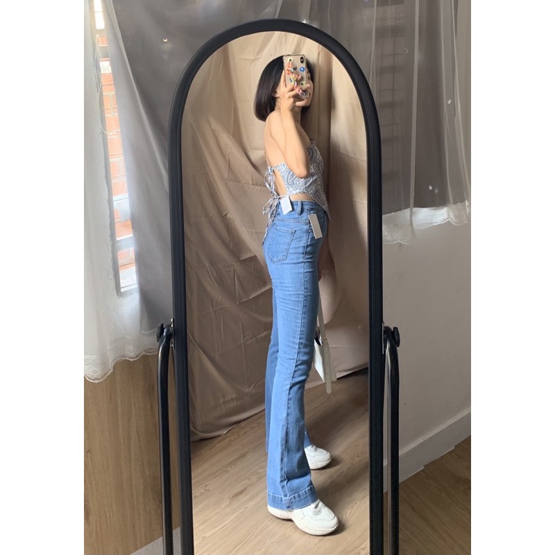 Quần Dài Ống Loe Lai Lớn Cạp Cao Dài 103-105cm Sofm Wear (LL01) | BigBuy360 - bigbuy360.vn