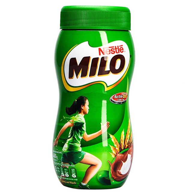 Milo Bột Sữa 3 Trong 1 Lúa Mạch Nestlé (Hộp400g)