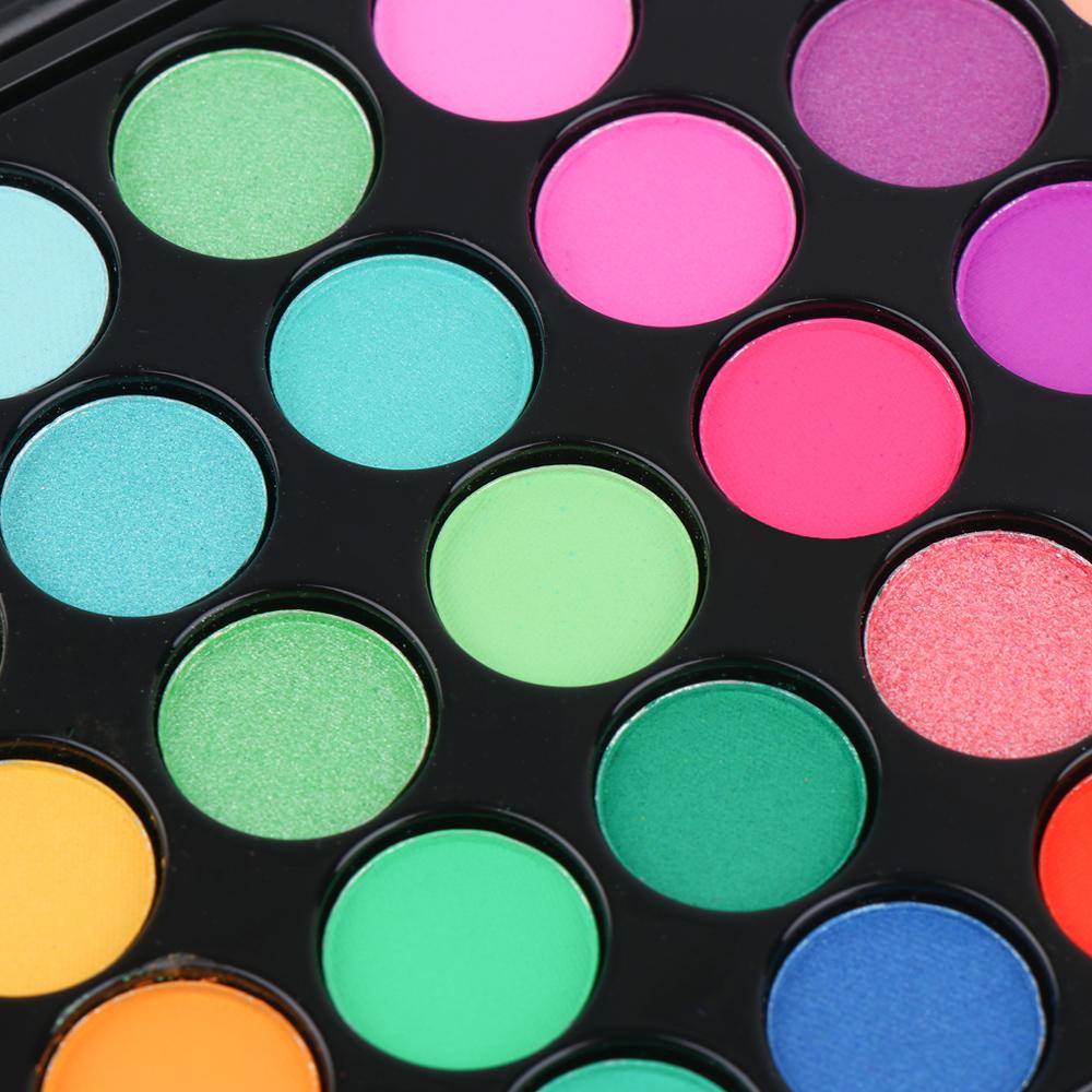 MELODG Bảng Phấn Mắt Màu Lì Và Ánh Nhũ Kết Hợp Trang Điểm Kháng Nước Và