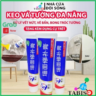 Keo Vá Tường Đa Năng CZ - Vá và Làm Sạch vết Tường Nứt, Ẩm Mốc, Trầy Xước, Bong Tróc - TABISO