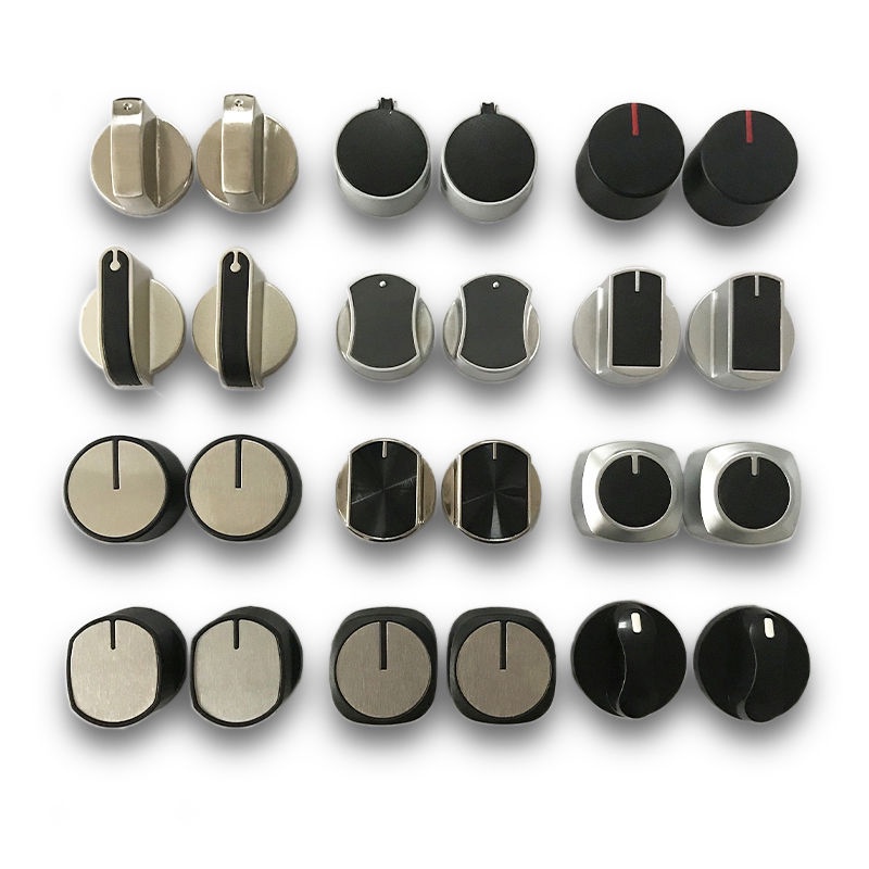 Núm công tắc bếp ga bếp ga nút đánh lửa phụ kiện xoắn kim loại tự nhiên cho bếp ga bếp ga