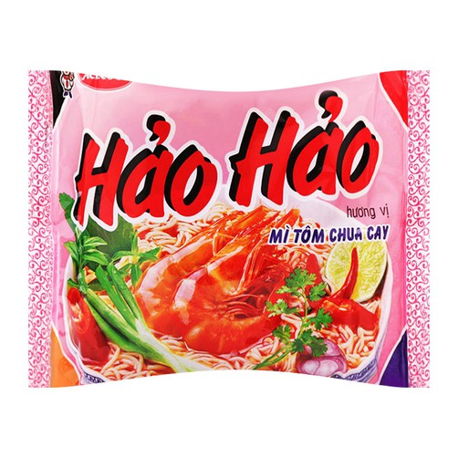 Thùng 30 mì Hảo Hảo vị Tôm Chua Cay 75g x 30 gói Acecook