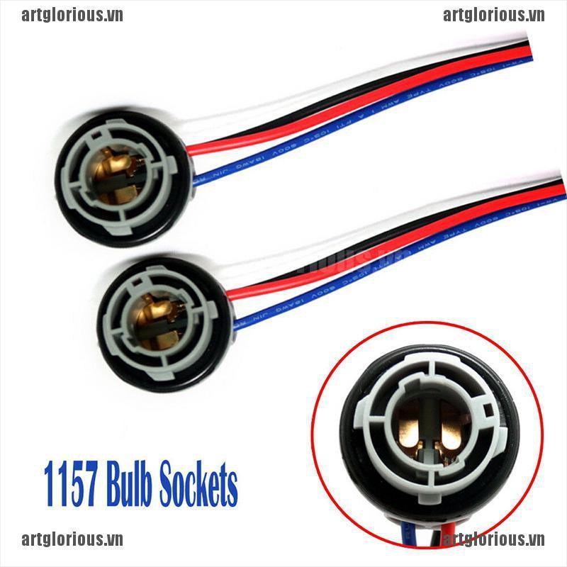 Set 2 Đuôi Đèn BAY15D 1157 Có Giá Đỡ