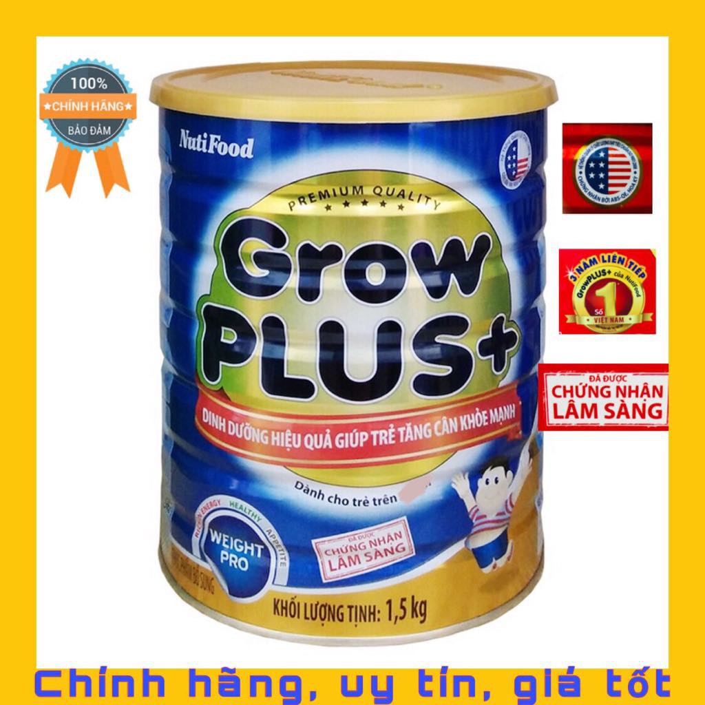 Sữa bột Growplus+ xanh 1.5kg