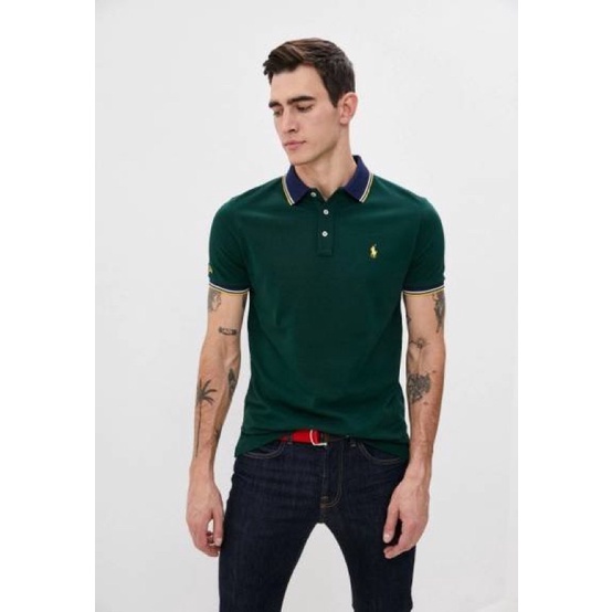 Áo polo RL CustomSlim fit xuất khẩu Âu - Mỹ (2) - P:B