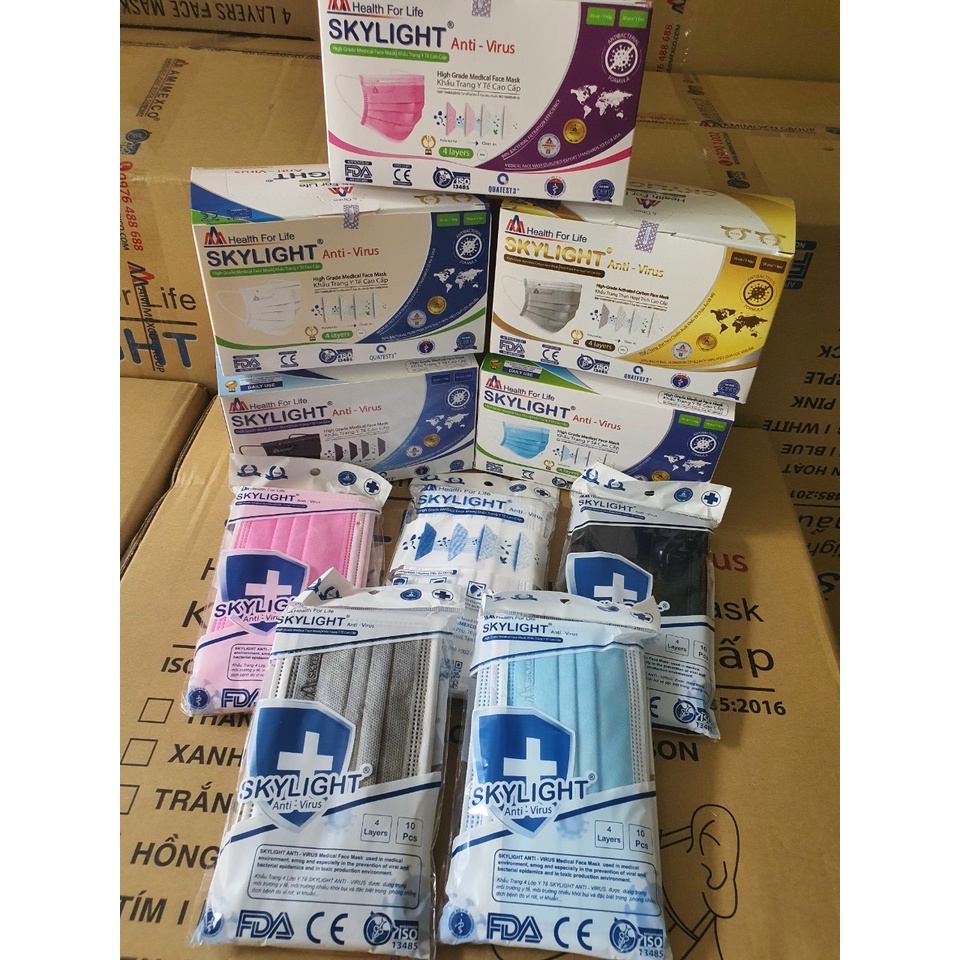 KHẨU TRANG Y TẾ NHƯ Ý 4 LỚP | BigBuy360 - bigbuy360.vn