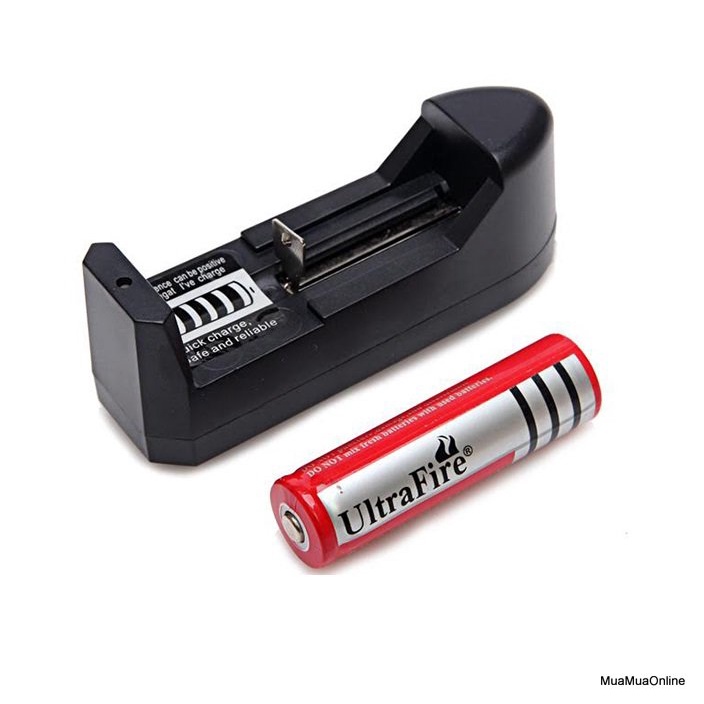(Mới) Bộ sạc Pin đa năng sạc được Pin 2A, 3A, 3,7V, 4.8V, 18650, 26650, 22650 có đèn báo khi Pin đầy